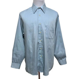 Arrow Long Sleeves Button Down Shirt Men XL Neck 17.5